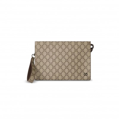GUCCI BI-COLOR SMALL POUCH 768255 (26*18*6cm)